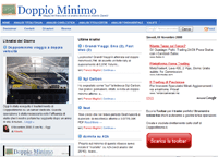 Homepage - Doppio Minimo