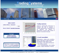 Homepage - Trading Systems | Gestioni patrimoniali attraverso la fornitura di dati | Fondi Immobiliari Chiusi